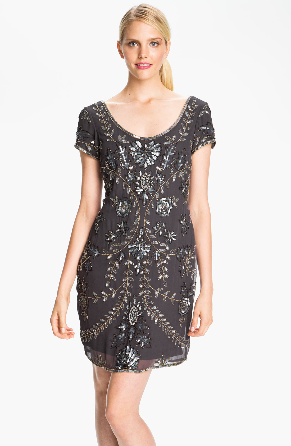 pisarro nights sequin dress