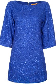 Alice + Olivia Lari Bell Sequin Dress - Lyst