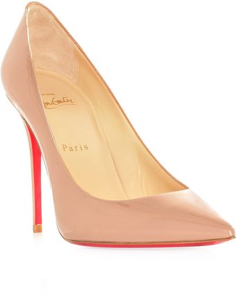 Christian Louboutin Decolette 100mm Patent Leather Shoes - Lyst