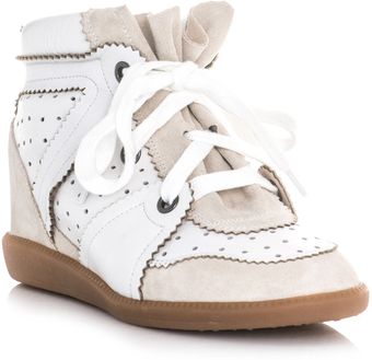 Isabel Marant Betty Wedge Trainers - Lyst