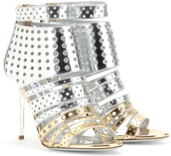 Jimmy Choo Maira Perforated Multistrap Sandals - Lyst