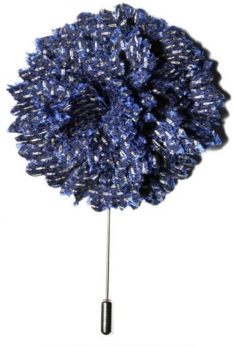 Lanvin Silk Carnation Tie Pin - Lyst