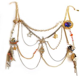 Maria Zureta Sea Of Love Necklace - Lyst