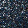 Topshop Sequin Skater Skirt in Blue - Lyst