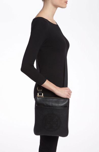 tory burch perforated logo crossbody