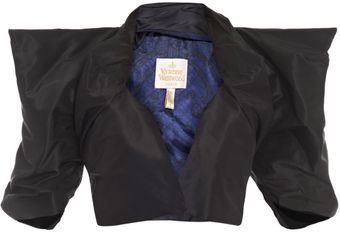 Vivienne Westwood Gold Label Silk Taffeta Diamond Bolero - Lyst