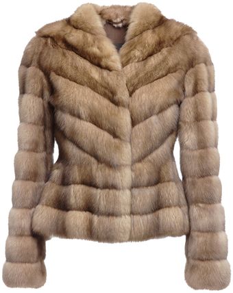 Liska Sable Fur Coat - Lyst