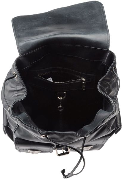 marc jacobs small black backpack