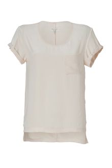 Rag & Bone The Pocket Ivory T-Shirt - Lyst