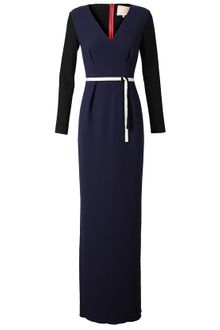 Roksanda Ilincic Crepe Wool Dress with Belt - Lyst