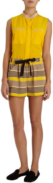 Sea Striped Shorts - Lyst