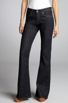 Ag Adriano Goldschmied Indigo Denim The Farrah Bell Bottom Jeans - Lyst