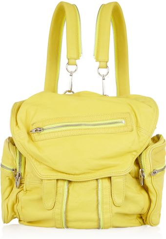 Alexander Wang Marti Leather Backpack - Lyst