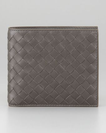 Bottega Veneta Basic Woven Wallet   - Lyst