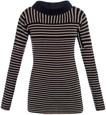 Burberry Prorsum Stripe Sweater - Lyst