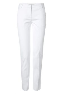 Emilio Pucci White Cotton Stretch Pants - Lyst