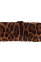 Jimmy Choo Leopard Print Clutch