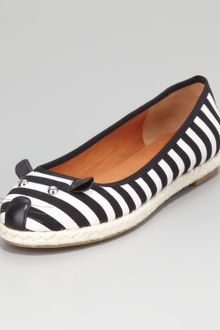 Marc By Marc Jacobs Mouse Striped Espadrille Flat - Lyst
