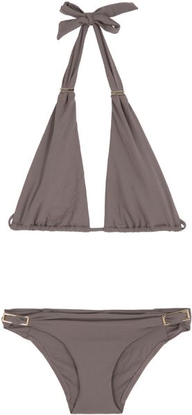 Melissa Odabash Nevis Halter Bikini - Lyst