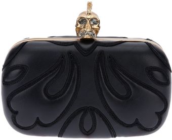 Alexander McQueen Punk Ruged Box Clutch - Lyst