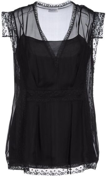 Philosophy di Alberta Ferretti Top - Lyst