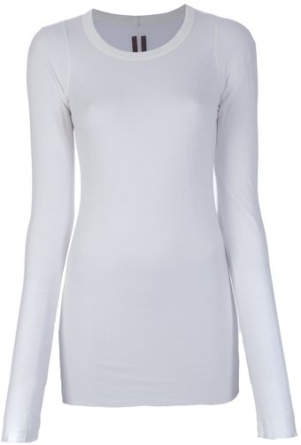Rick Owens Roll Neck Top - Lyst