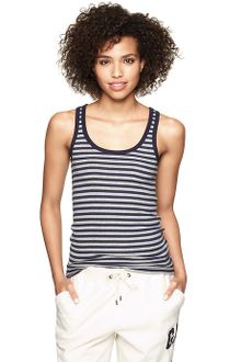Gap Ribbed Stripe Tank - Lyst