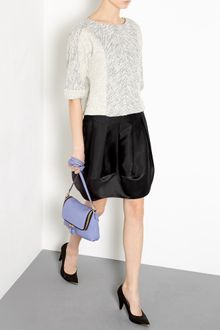 See By Chloé Two Tone Cotton Sweatshirt - Lyst