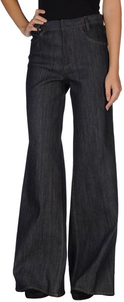 Derek Lam Denim Trousers - Lyst