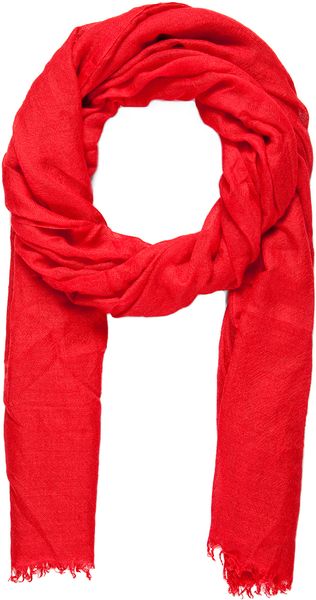 Faliero Sarti Dianetta Cashmere Silk Scarf in Red - Lyst