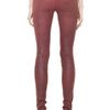 Helmut Lang Patina Stretch Cheyenne Leather Legging in Fever in Red (fever) - Lyst