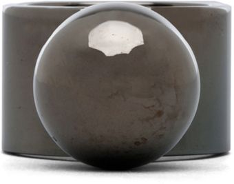 Kelly Wearstler Petite Sphere Ring in Gunmetal - Lyst