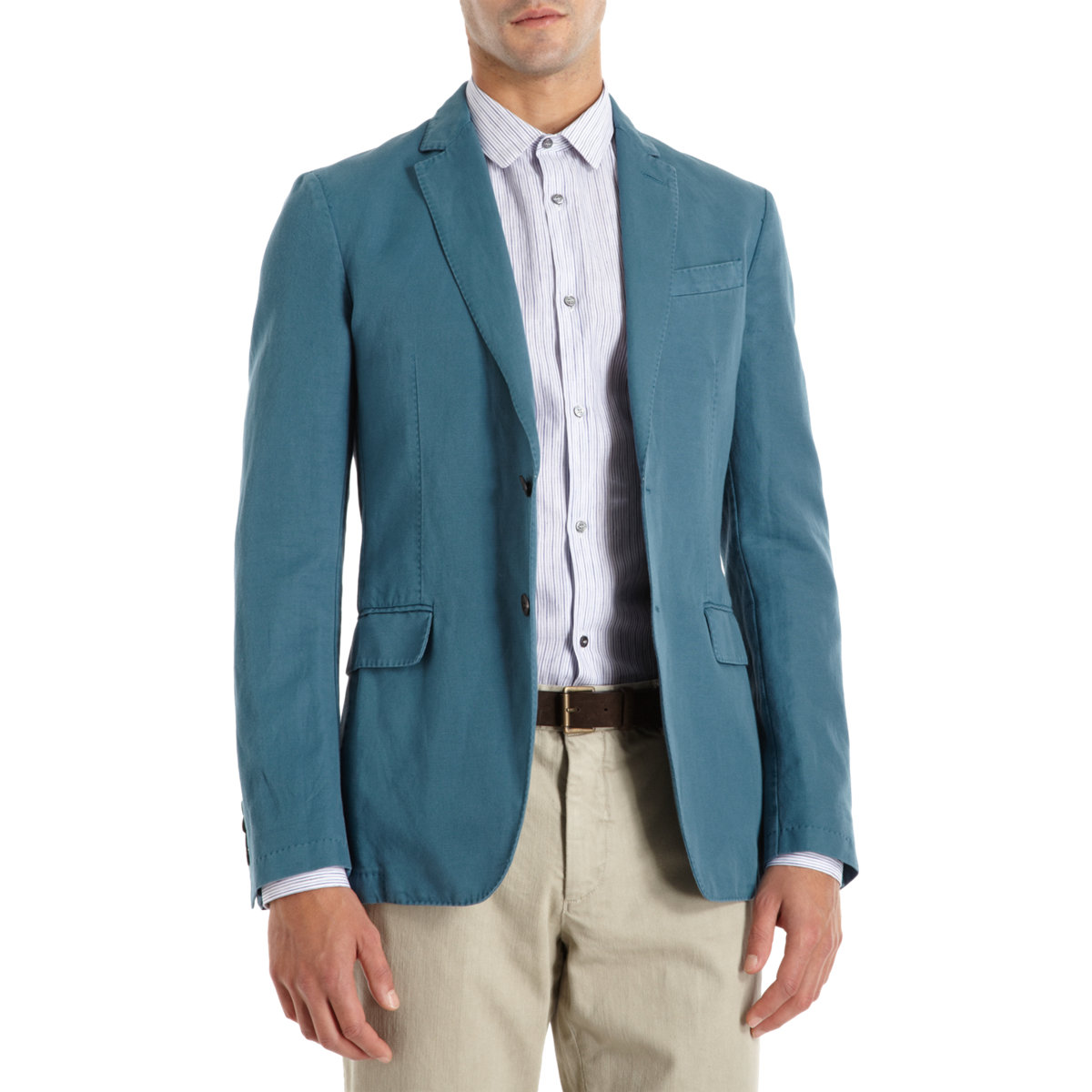 Burberry Sport Jacket in Blue for Men (turquoise) Lyst