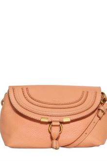 Chloé Marcie Pouch Textured Leather Bag - Lyst