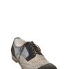 Dolce & Gabbana Milano Waxed Tricolor Derby Shoes in Multicolor for Men (multi blue) - Lyst