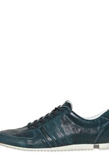Dolce & Gabbana Australia Washed Leather Sneakers - Lyst