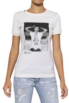 Dolce & Gabbana Monica Bellucci Cotton Jersey Tshirt - Lyst