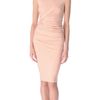 Donna Karan New York Cap Sleeve Drape Dress in Beige (flesh) - Lyst