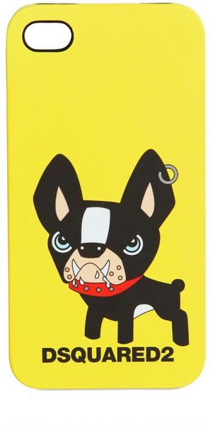 DSquared2 Dsquared Dog Printed Solid Iphone Cover - Lyst