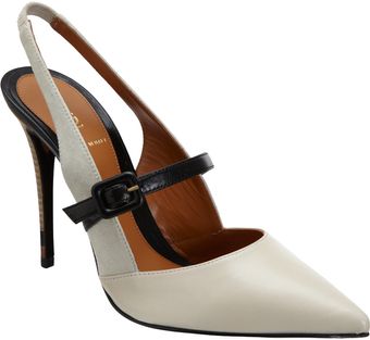 Fendi Slingback Mary Jane Pump - Lyst
