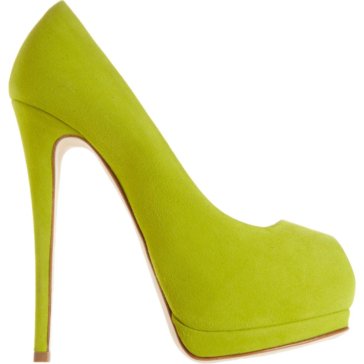 lime green open toe heels