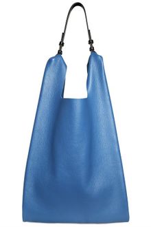 Jil Sander Grainy Leather Market Shoulder Bag - Lyst