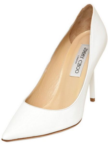 white leather pumps mens