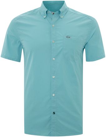 Lacoste Short Sleeved Shirt - Lyst