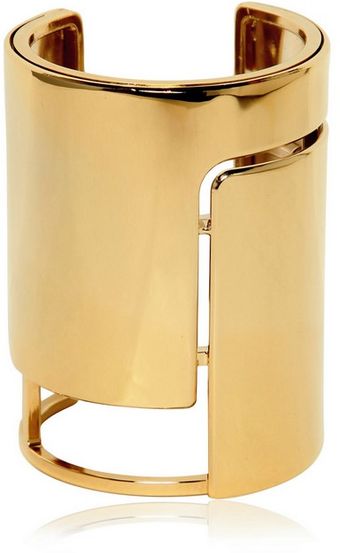Lanvin Oracle Brass Cuff - Lyst
