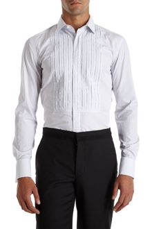 Lanvin Gingham Dress Shirt - Lyst