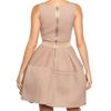 Lanvin Techno Net Baby Doll Dress in Pink (powder) - Lyst