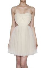 Maria Lucia Hohan Draped Front Tulle Dress