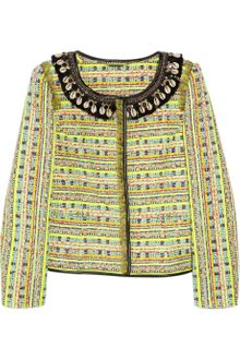 Matthew Williamson Tokyo Embellished Bouclé Jacket - Lyst