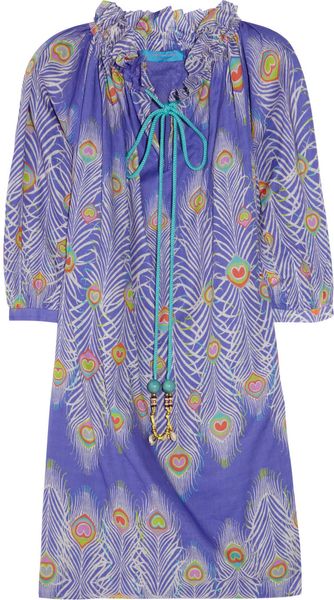 Matthew Williamson Printed Cotton Dress - Lyst